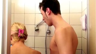 StepMom help in Shower and Seduce to Fuck